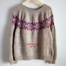 一路繁花，心綻芳華——提花毛衣的溫暖敘事